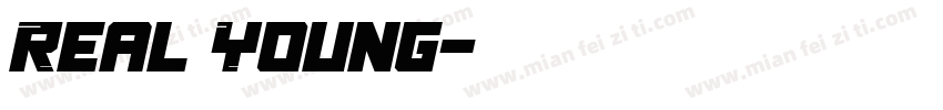 Real Young字体转换